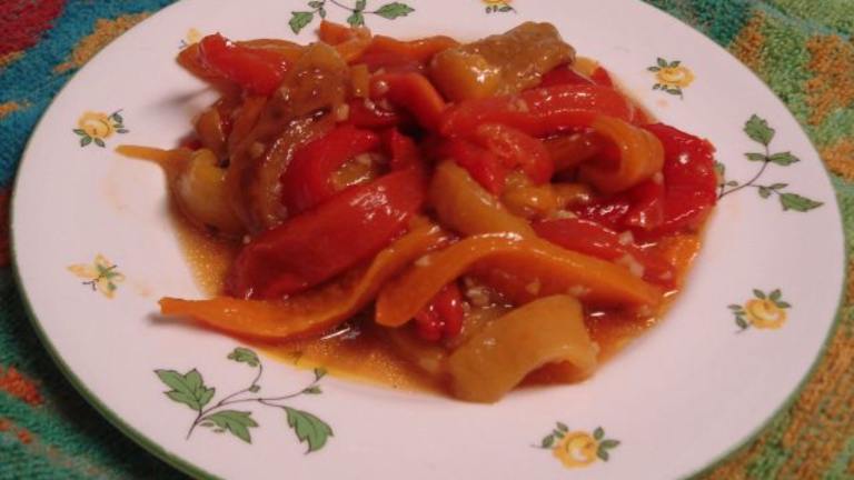 Roasted Red Peppers created by Alisa Lea
