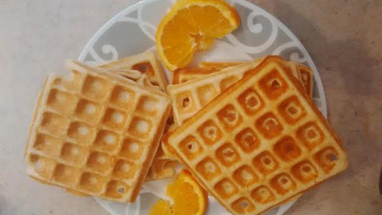 Orange Waffles Created by Mardelle Meeggoniik