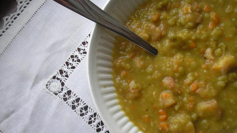 Smoked Ham & Split Pea Soup Created by Shannon 24