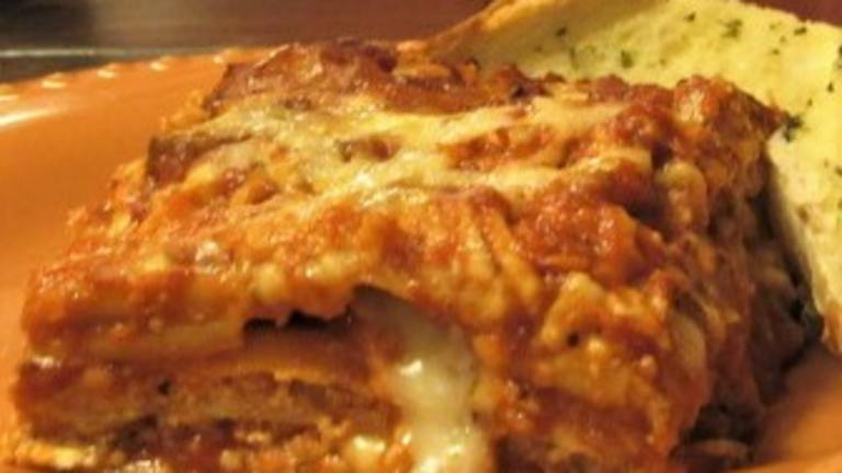 Our Favorite Lasagna Created by Baby Kato