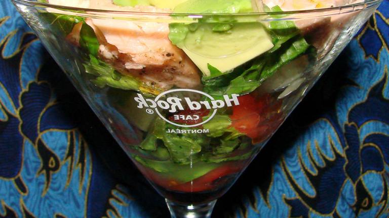 Salmon Martini for 2 (Salad in a Glass) created by Boomette