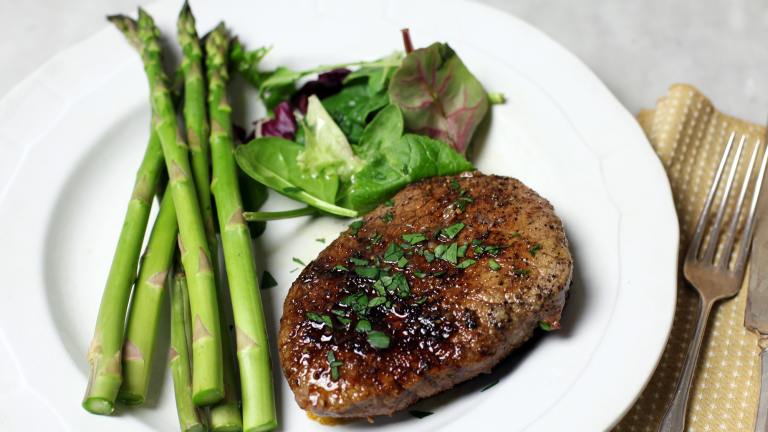 Steakhouse-Style Grilled Steak Created by Diana Yen