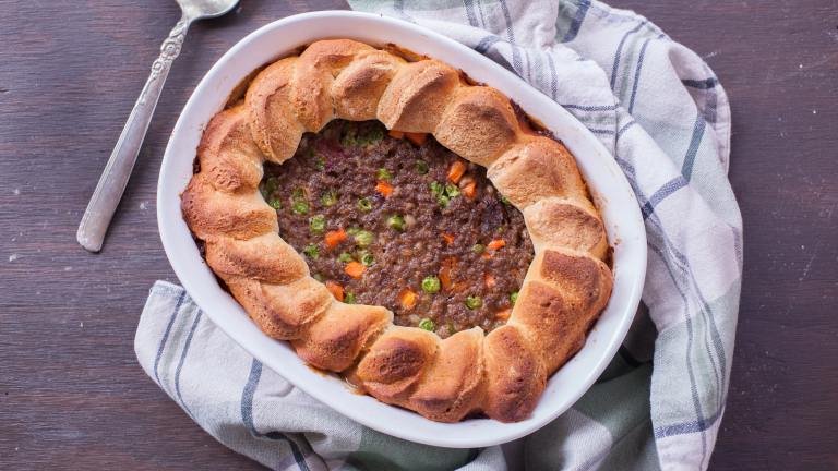 Old-Fashioned Beef Pot Pie Created by DianaEatingRichly
