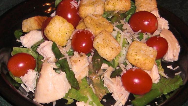Chicken Caesar Salad With Asparagus Created by KateL