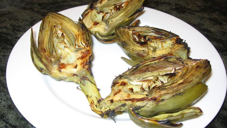 Fire Roasted Artichokes With Herb Aioli Created by Maito