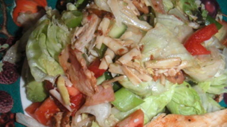 Chicken, Bacon and Avocado Salad Created by Leggy Peggy