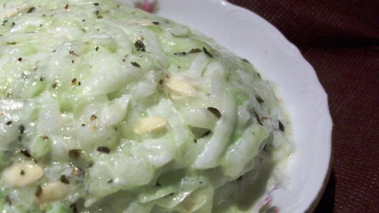 Cucumber Salad Created by 2Bleu