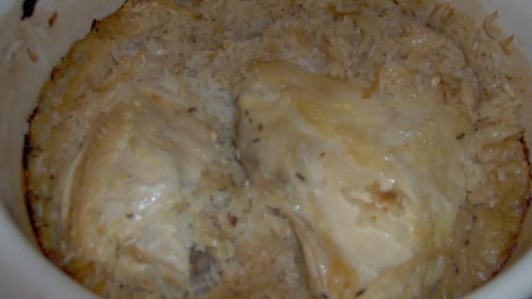 French Onion Chicken and Rice Casserole Created by SweetSueAl