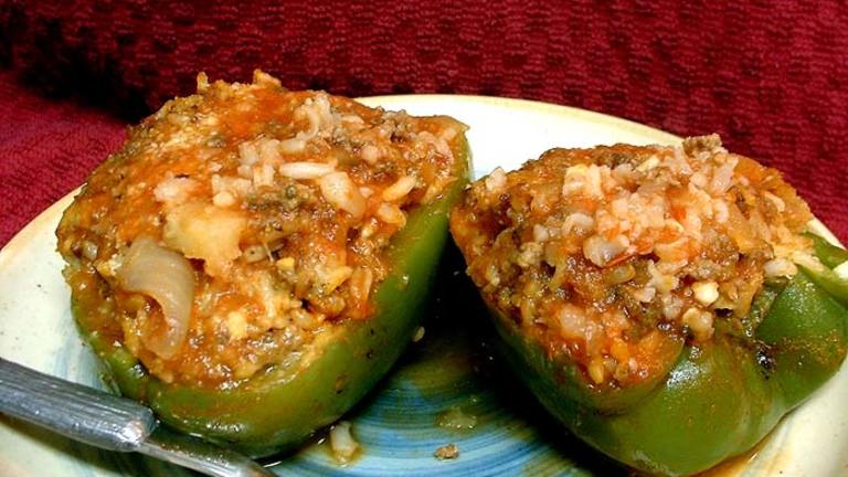 Mom's Stuffed Bell Peppers created by VickyJ