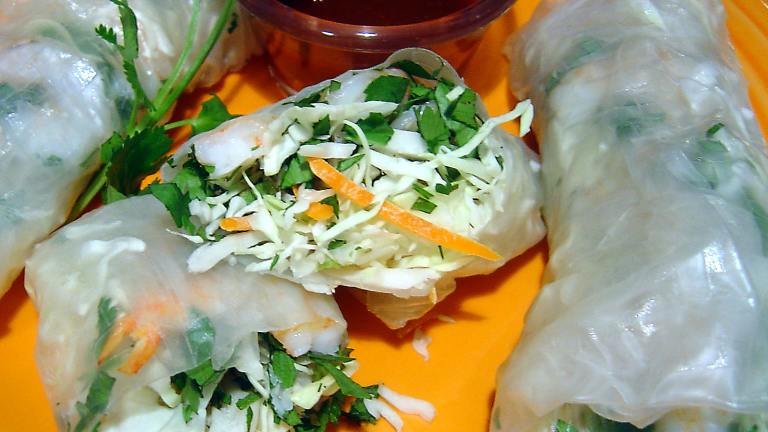 Shrimp Spring Rolls With Hoisin Dipping Sauce Recipe - Food.com
