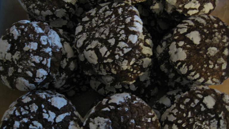 Gooey Chocolate Crackle Cookies created by renee frye