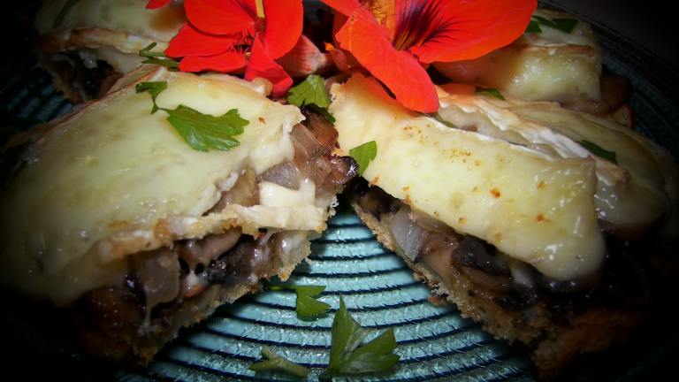 Mushroom and Brie Melts created by Baby Kato