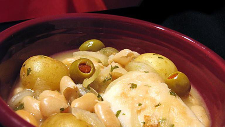 Lemon Chicken Stew With Green Olives Created by Annacia