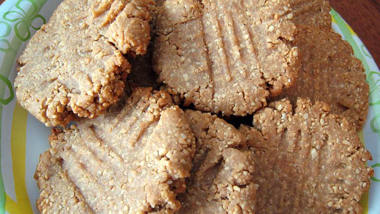 Healthy Peanut Butter & Honey Cookies created by yogiclarebear