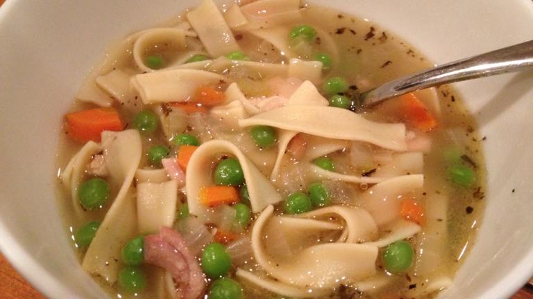 Hearty Turkey Noodle Soup created by Waverly