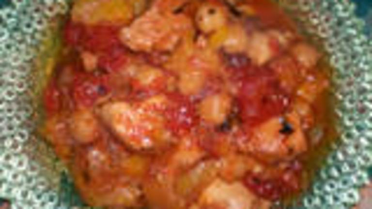 Preserved Lemon Chicken Tagine for the Tagine! created by Debbwl
