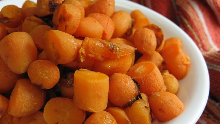 Maple Roasted Carrots Created by brokenburner