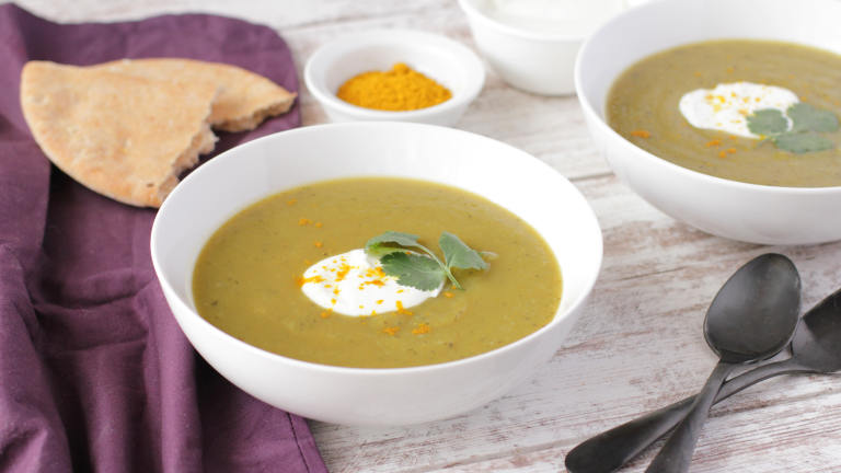 Curried Eggplant Soup created by DeliciousAsItLooks