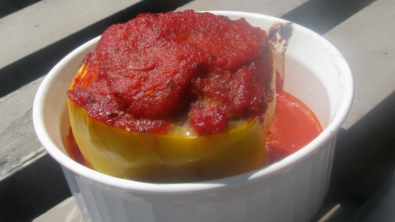 Italian Stuffed Bell Peppers Created by lazyme