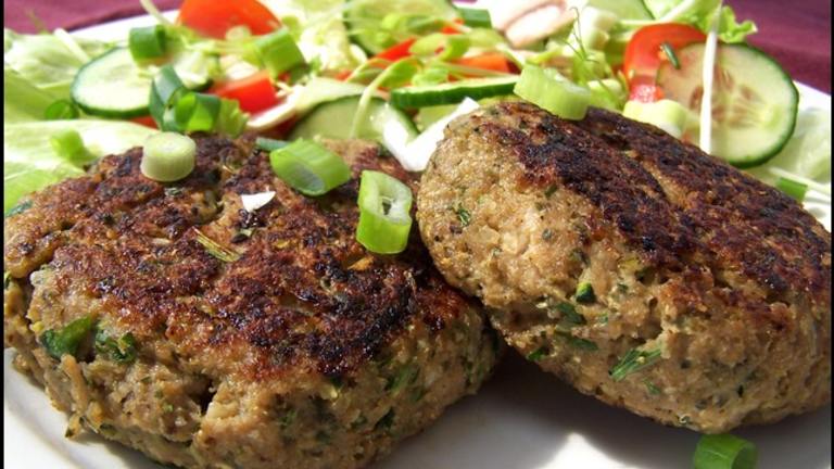 Chicken and Vegetable Burger Patties created by Jubes