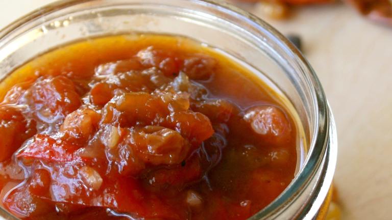 Sweet Red Pepper Condiment Created by Cookin-jo