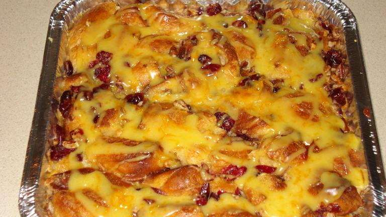 Cranberry-Orange Bread Pudding Created by RunninLion