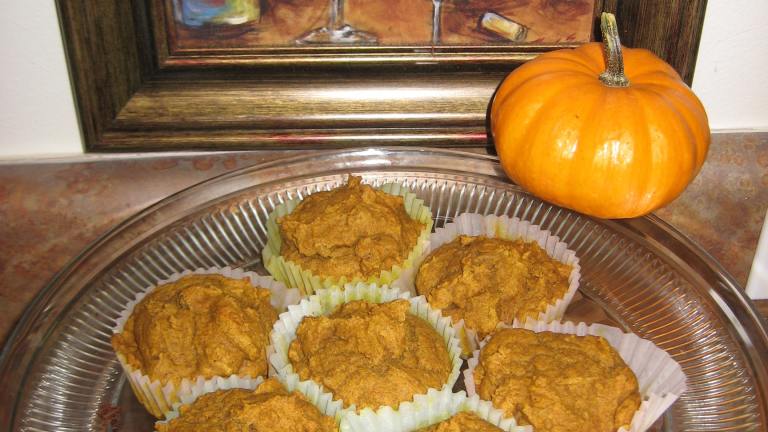 Kimmy's Low Calorie Pumpkin Muffins Created by PumpKIM