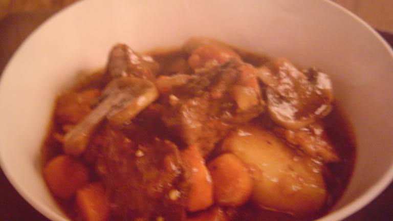 Perfect Winter Beef Stew created by traveling baker