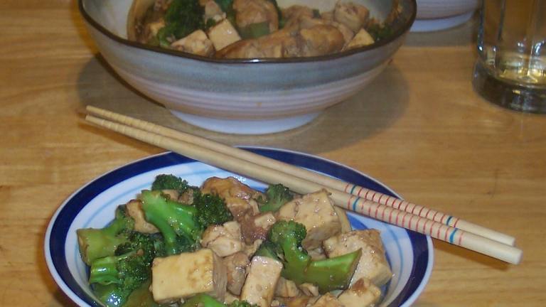 Tofu & Broccoli Teriyaki Created by zaar junkie