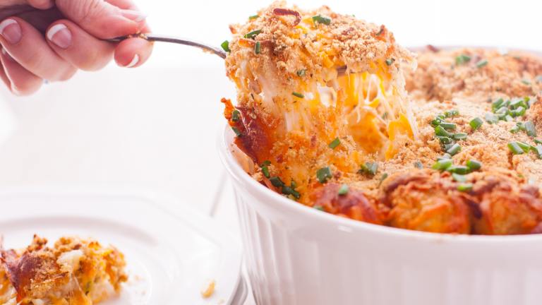 Breakfast Tater-Tot Casserole created by DianaEatingRichly