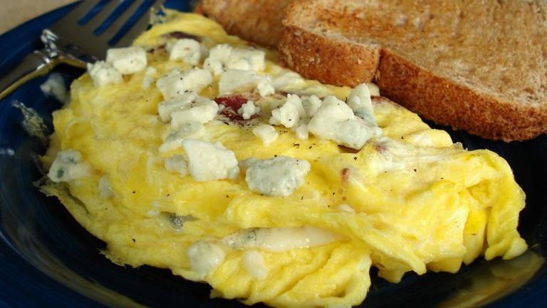 Bacon & Blue Cheese Omelette (Bleu Cheese Omelet) Created by Marg (CaymanDesigns)