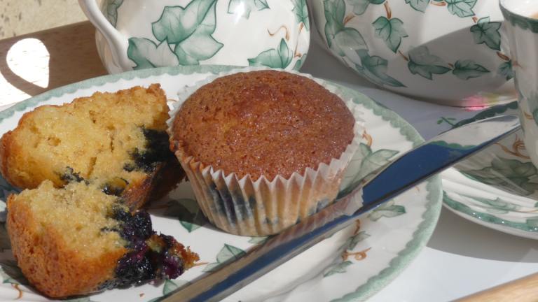 Lemon Blueberry Muffins Created by Tea Jenny