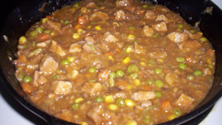 Brunswick Type Pork Stew created by Chef shapeweaver 