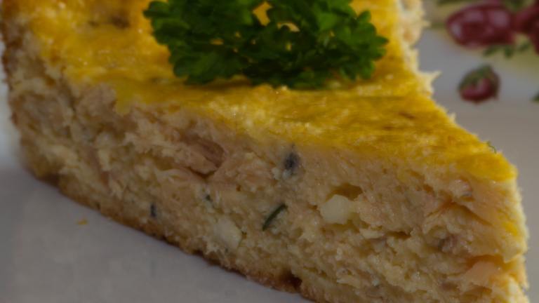 Salmon and Chive Crustless Quiche created by Peter J