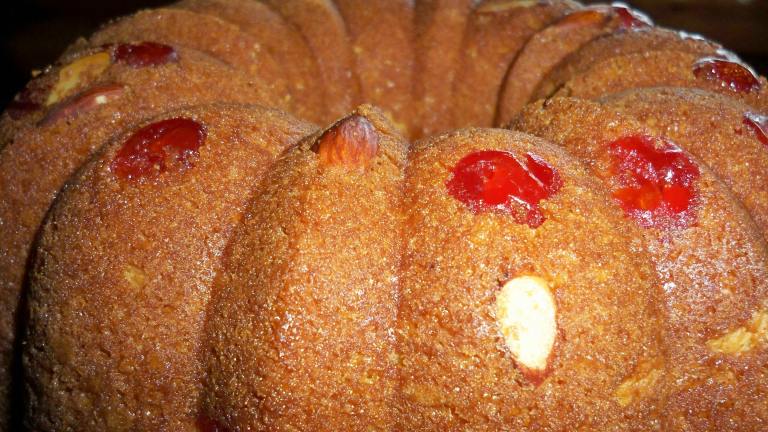Eggnog Rum Cake created by CookingONTheSide 