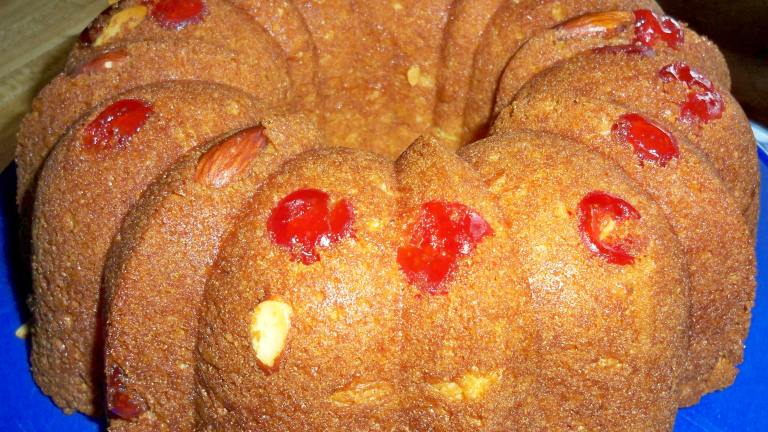 Eggnog Rum Cake Created by CookingONTheSide 