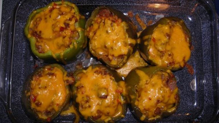 Grandma's Simple Stuffed Bell Peppers Created by Dont Touch The Buns