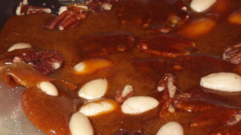 Almond-Pecan Brittle Created by BarbryT