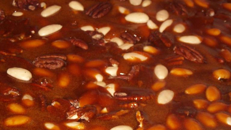 Almond-Pecan Brittle Created by BarbryT