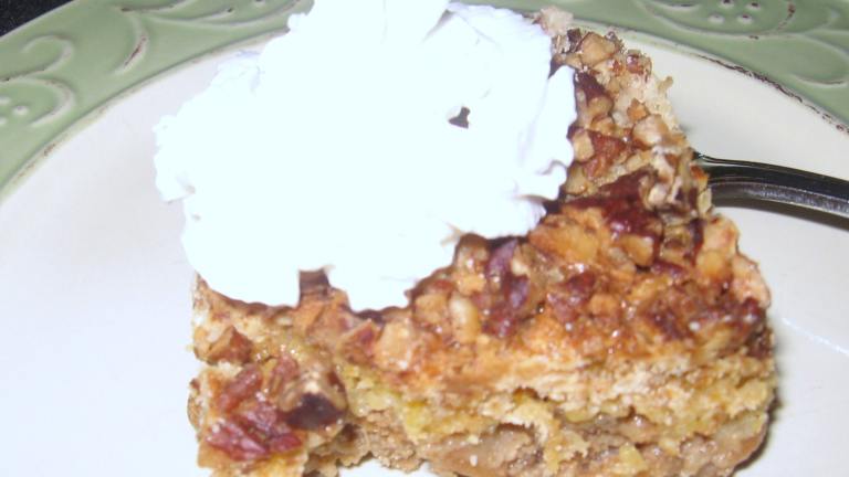 Butter Pecan Sweet Potato Crunch Created by mary winecoff