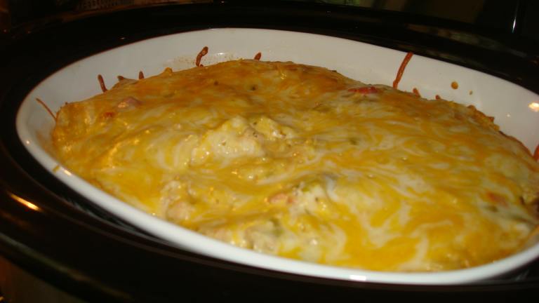Lower Fat Chiles (Chiles) Rellenos Casserole Created by monicasheree