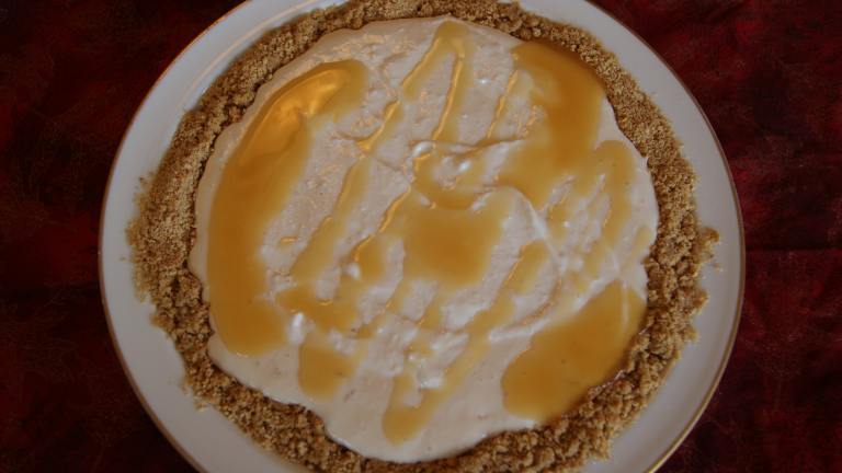 No Bake Butterscotch and Cream Cheesecake (Low Fat) Created by CaliforniaJan