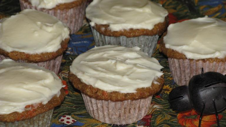 Martha's Carrot Cupcakes With Cream Cheese Frosting created by Shelby Jo