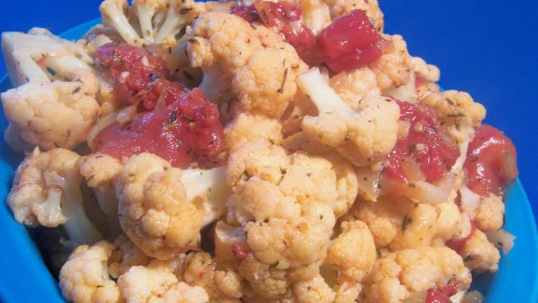 Cauliflower Provencale Created by Parsley