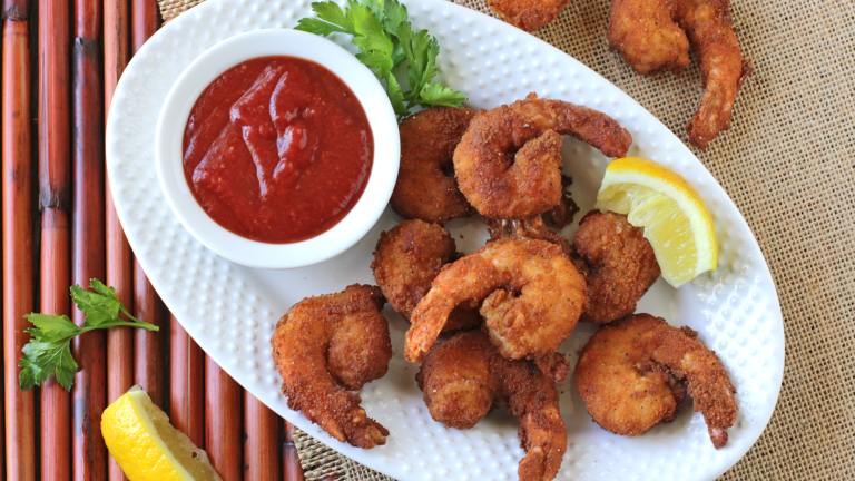 Applebee's Garlic and Peppercorn Fried Shrimp Created by DeliciousAsItLooks