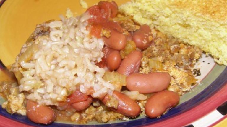Mexican-Style Beef Casserole created by DuChick