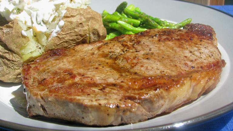 Pan Seared Steak From Alton Brown Recipe 