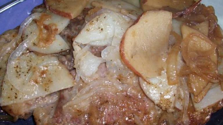 Pork Chops With Potatoes and Onions Created by diner524