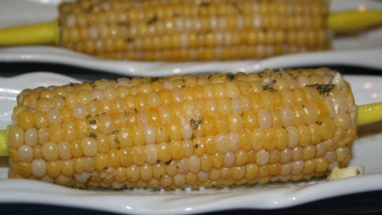 Corn on the Cob With Garlic Herb Butter (Crock Pot) Created by Nimz_