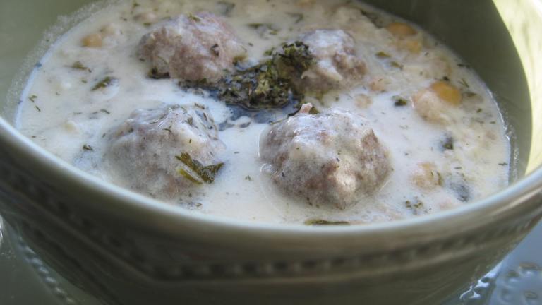 Iranian Yogurt Soup - Ashe Mast Created by averybird